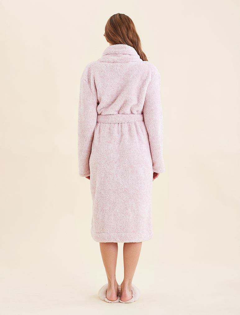 Cozy Mid-Length Plush Robe