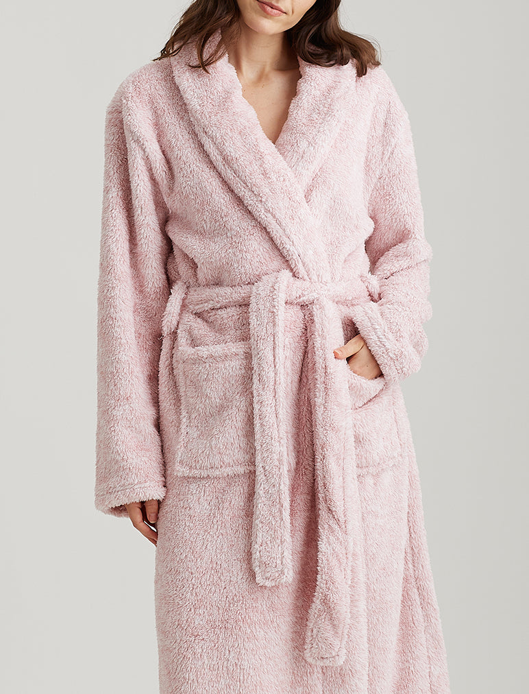 Cozy Plush Mid-Length Robe