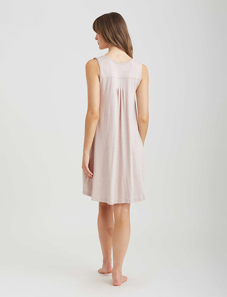 Kate Modal Soft Pleat Front Nightgown