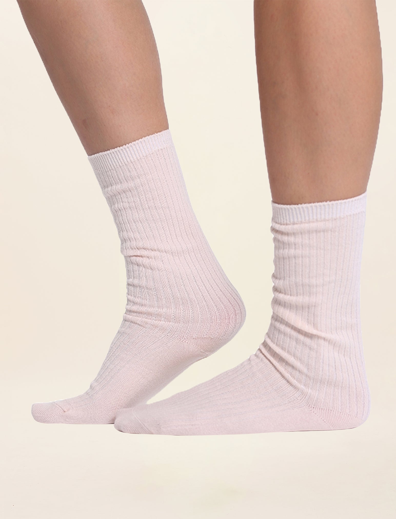 Organic Cotton Rib Socks