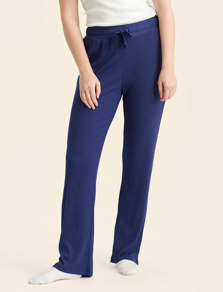 Luxe Rib Modal Wide Leg Pant