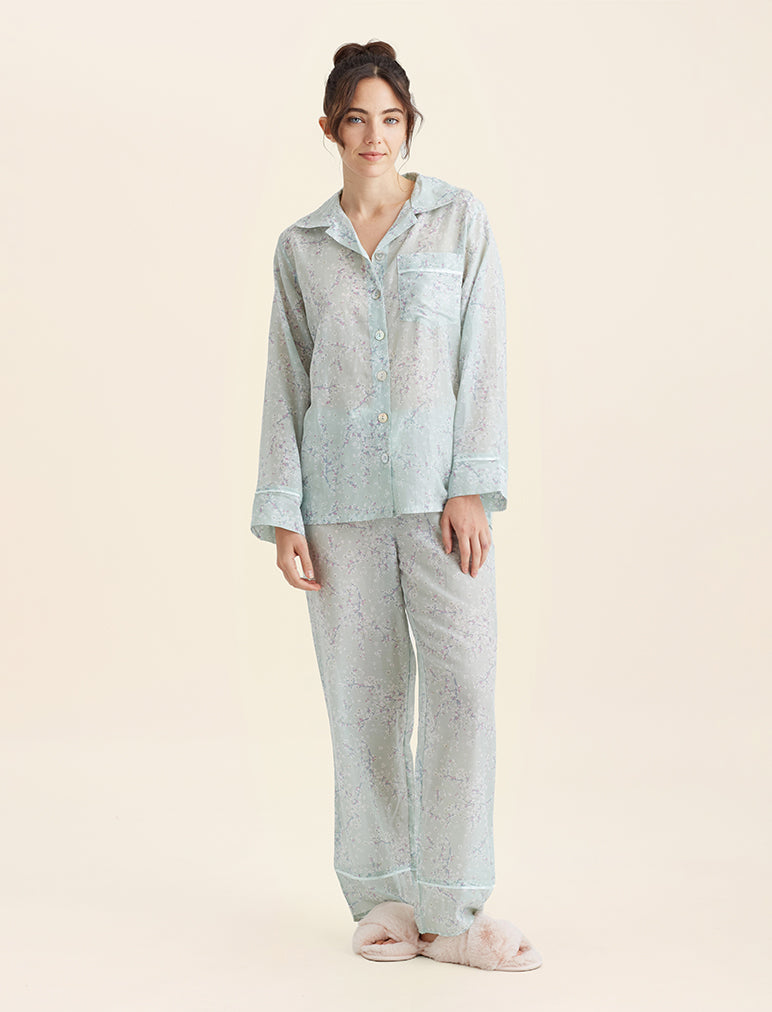 Cheri Blossom Full Length PJ Set