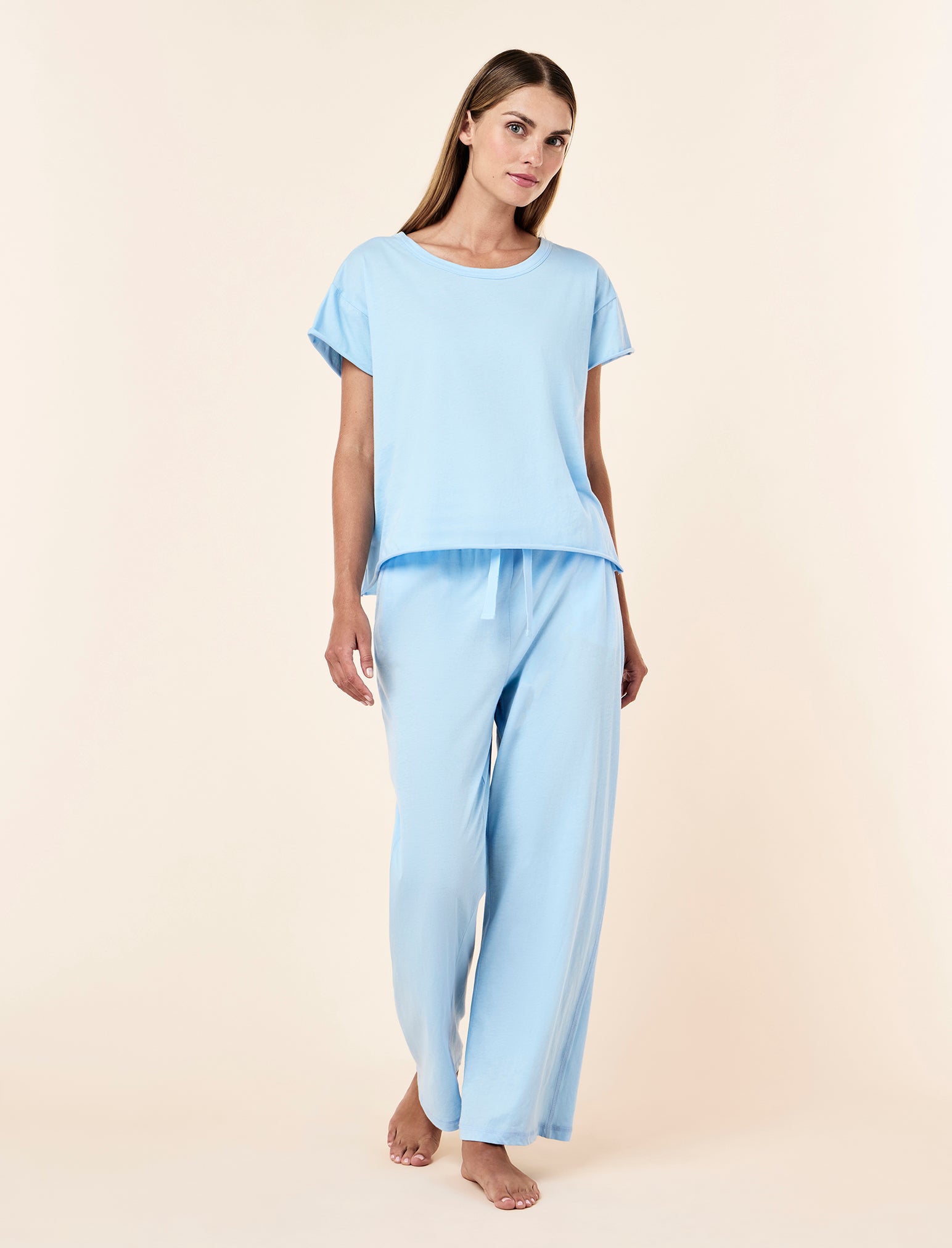 Jada Organic Cotton Wide Leg Pant