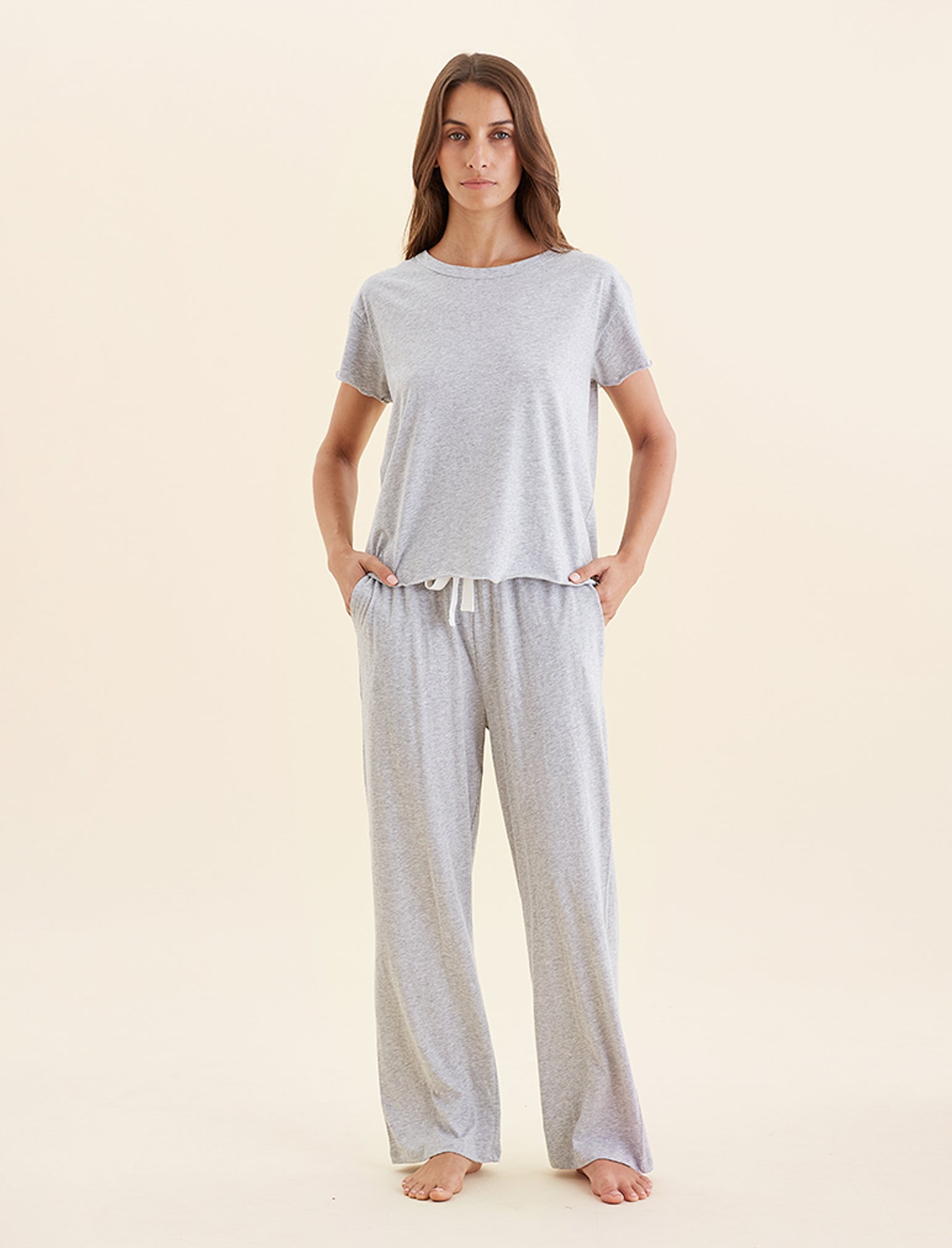 Jada Organic Cotton Knit Boxy Tee