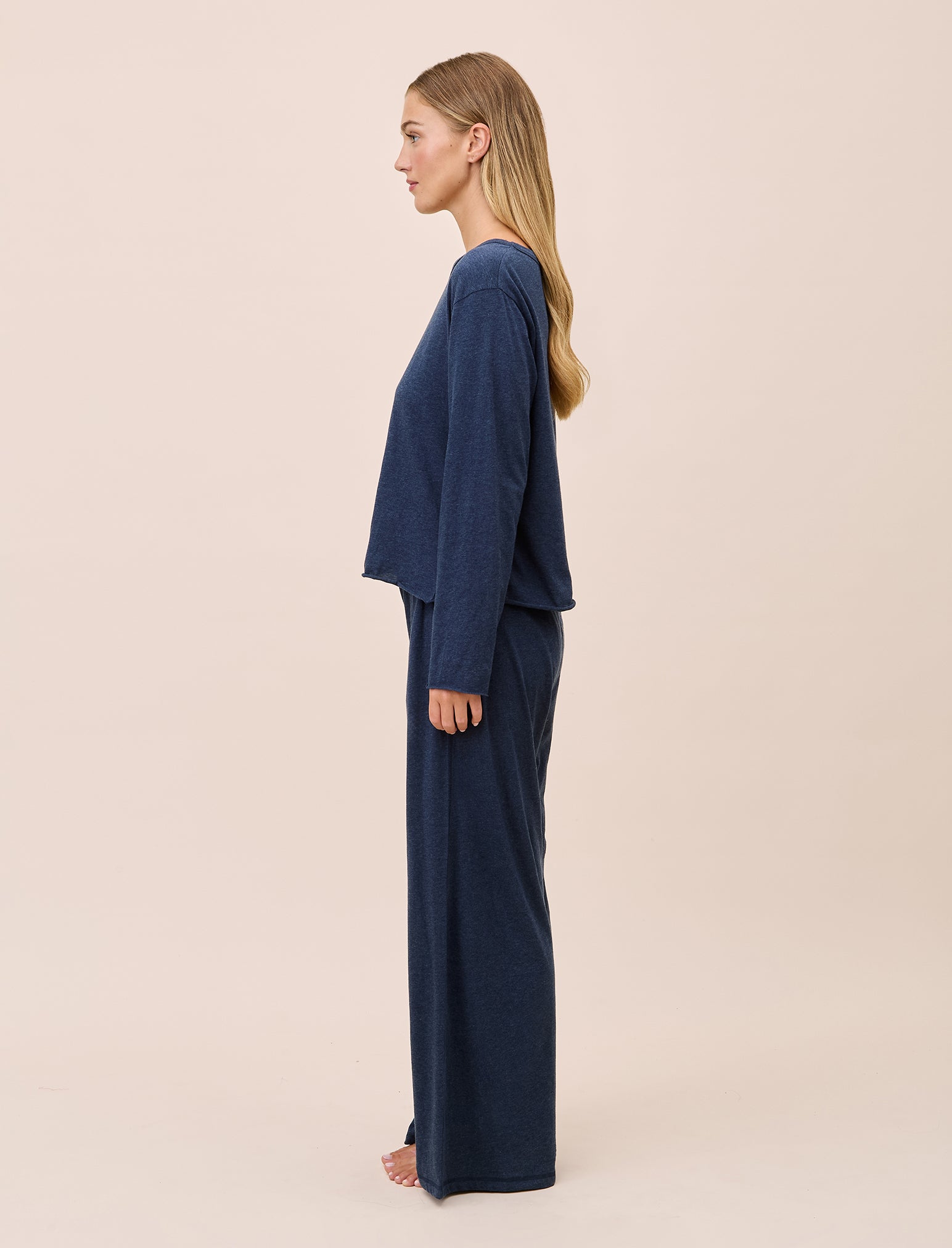 Jada Organic Cotton Boxy Long Sleeve Tee