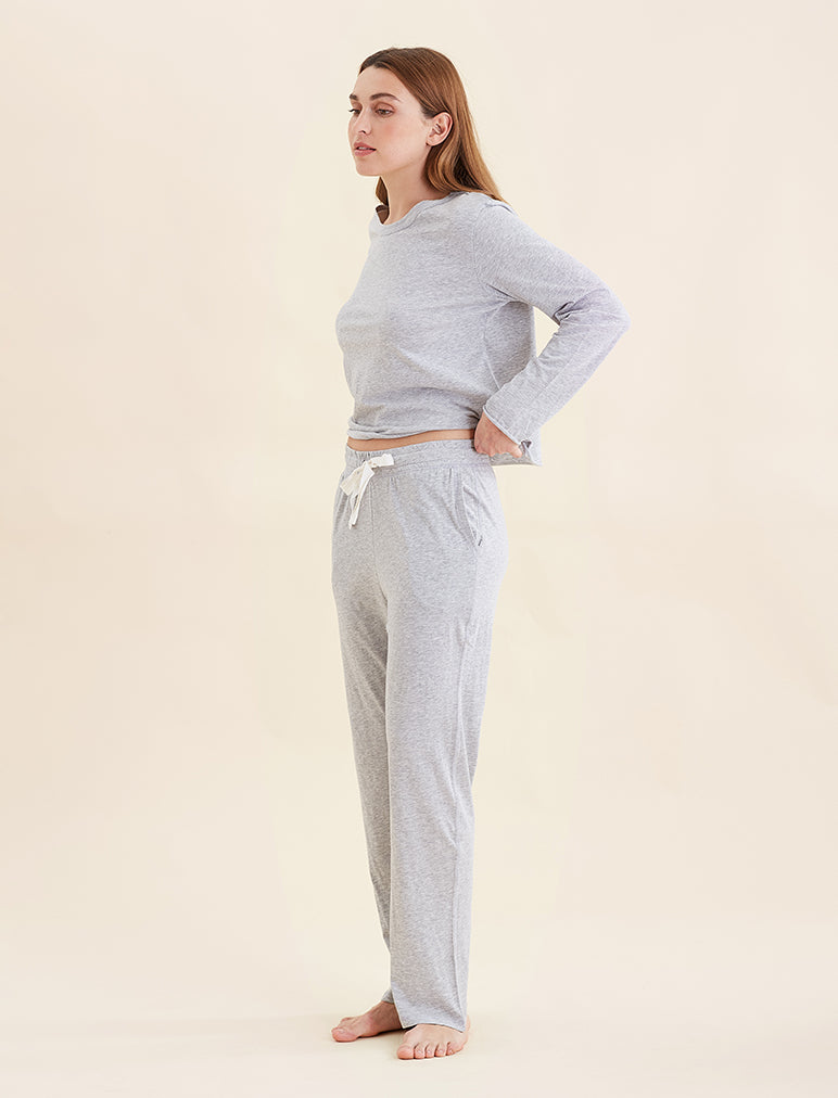 Jada Organic Cotton Straight Leg Pant