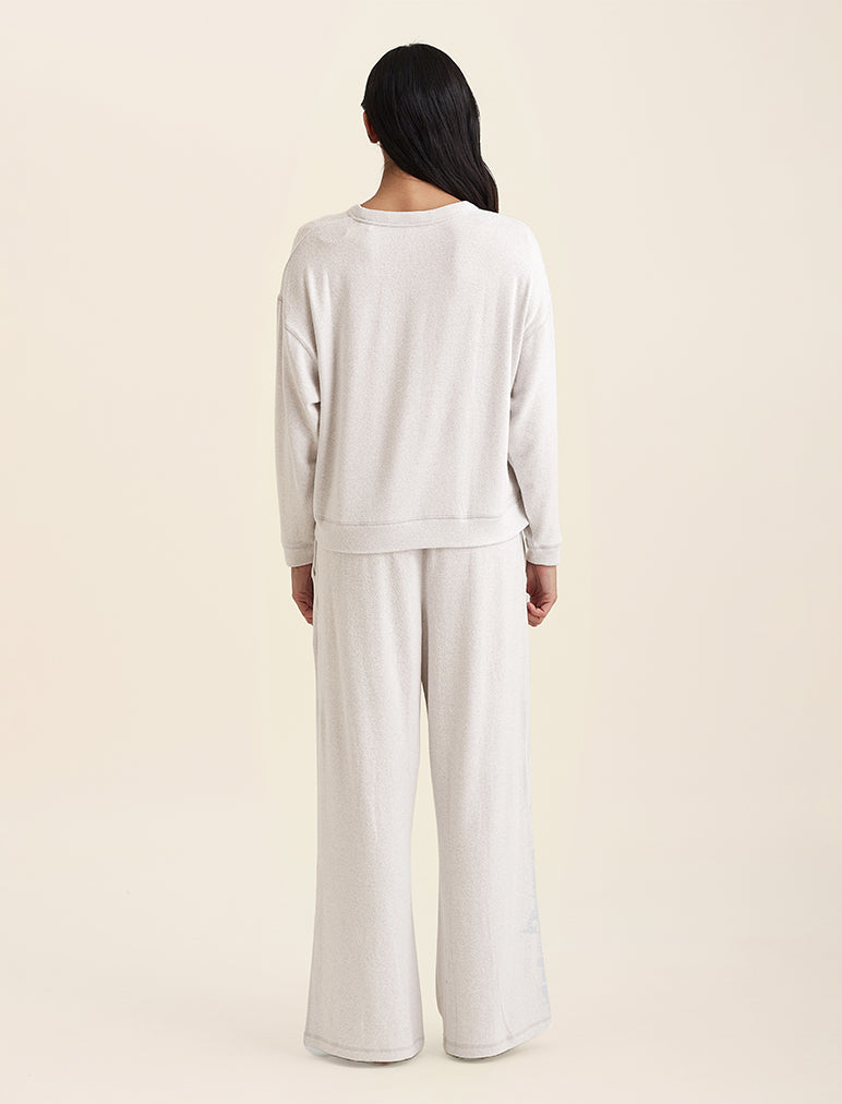 Feather Soft Boxy Top and Wide Leg Pant Set