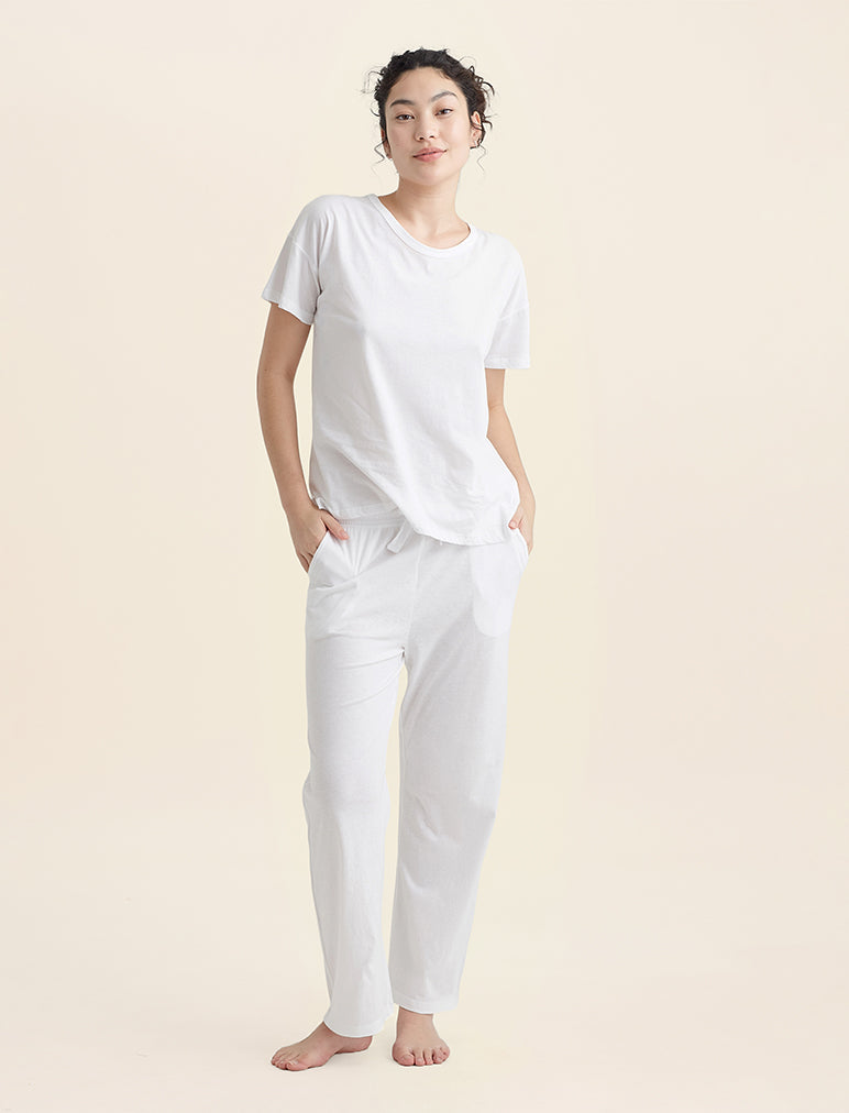 Jada Organic Cotton Straight Leg Pant