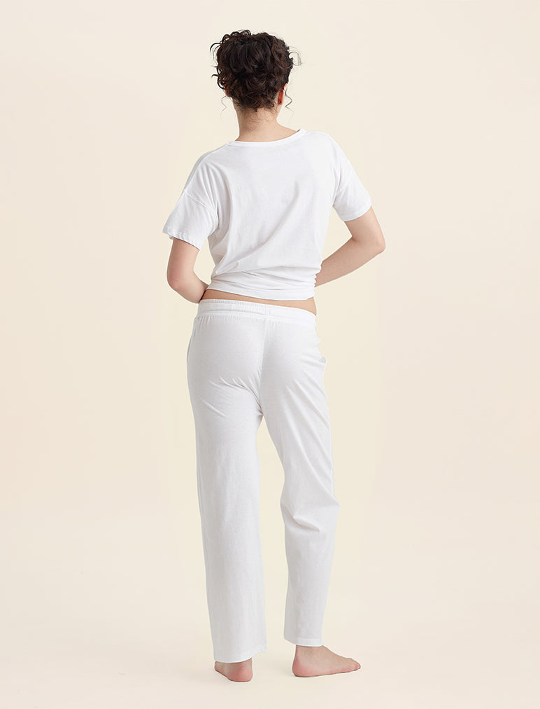 Jada Organic Cotton Straight Leg Pant