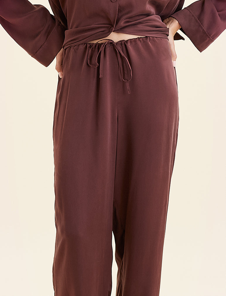 Audrey Washable Silk Full Length PJ