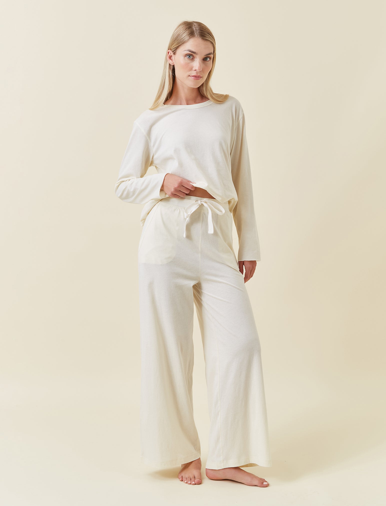 Jada Organic Cotton Wide Leg Pant