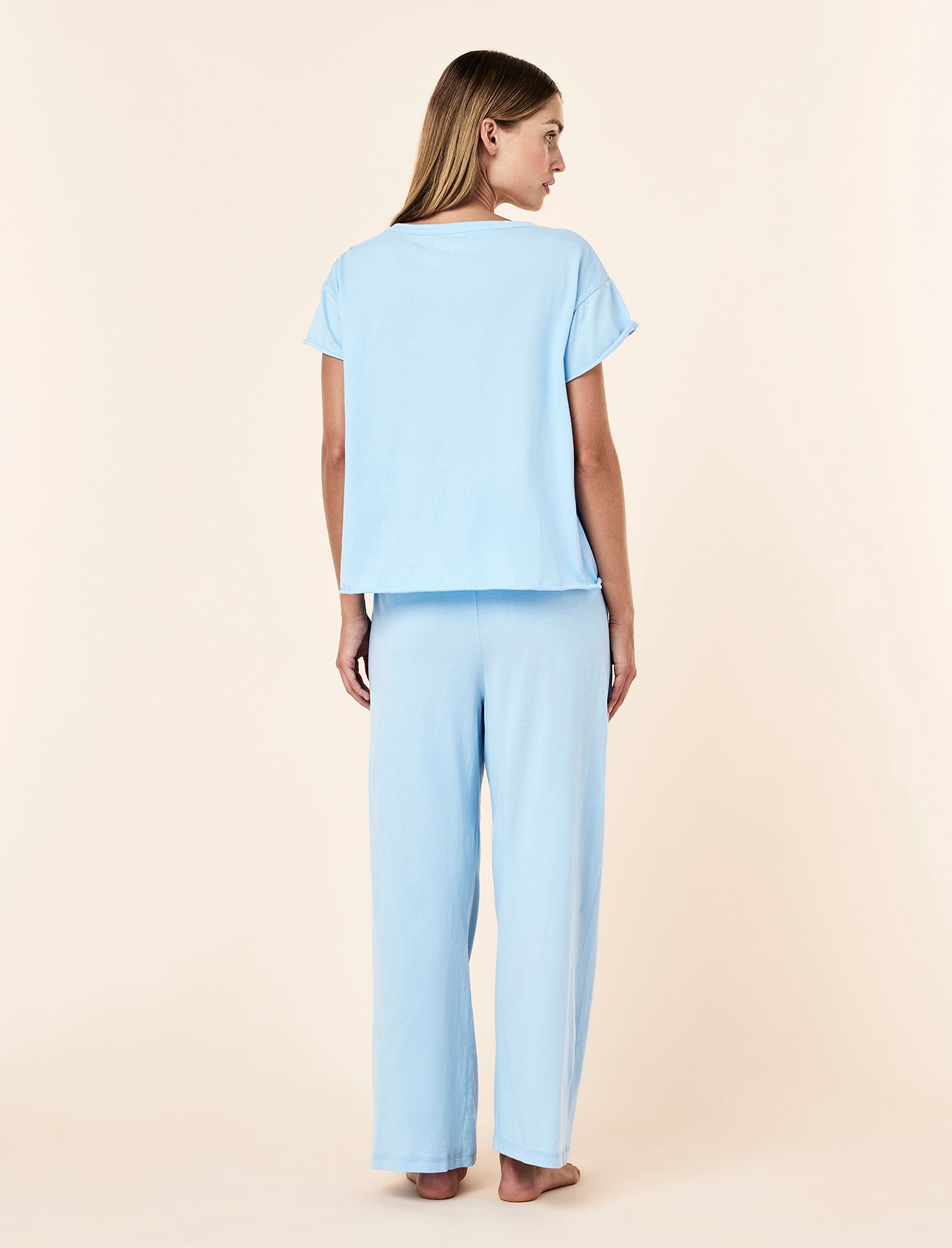 Jada Organic Cotton Knit Boxy Tee