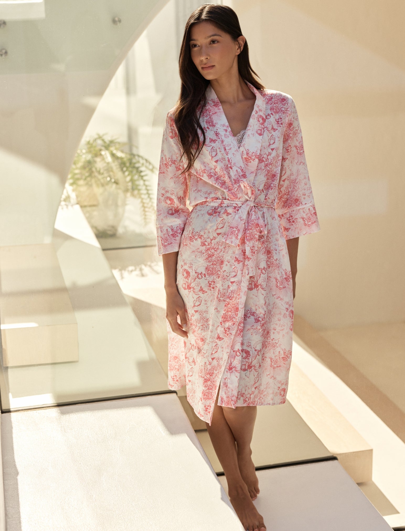 Toile De Jouy Midi Robe