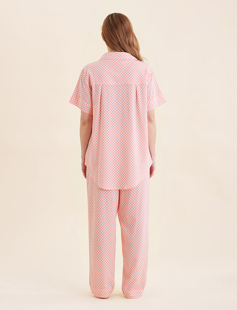 Anais Short Sleeve Full Length PJs