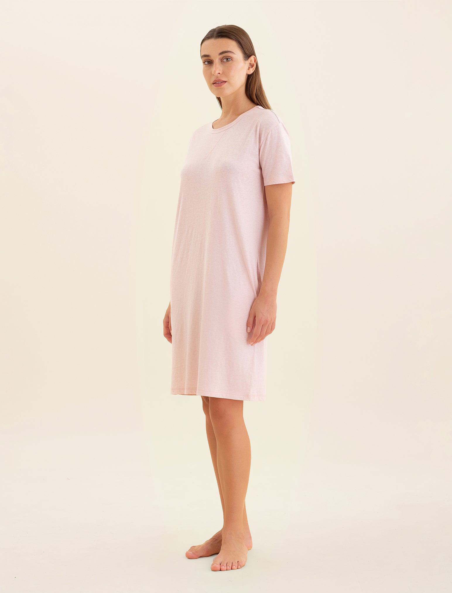 Jada Organic Cotton Knit Midi Nightgowns