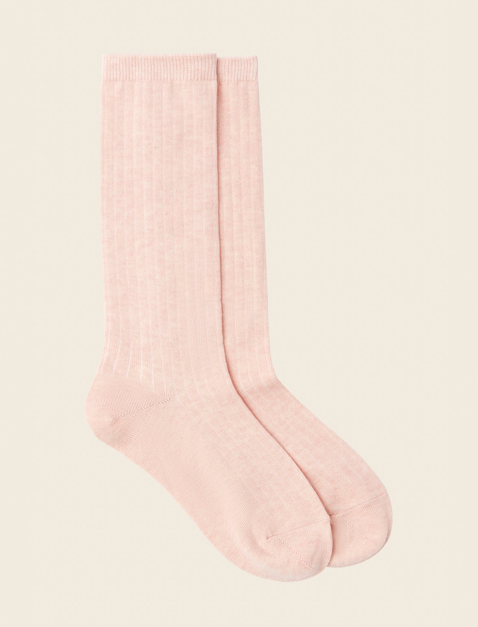 Organic Cotton Rib Socks