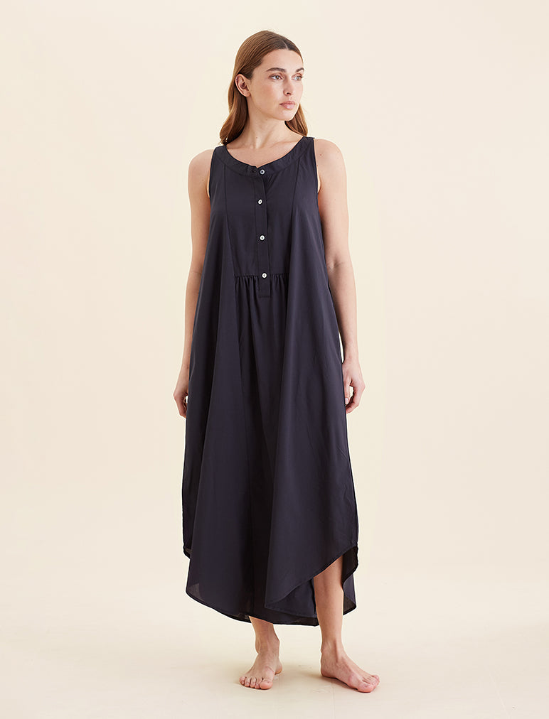 Madison Panel Front Maxi Nightie