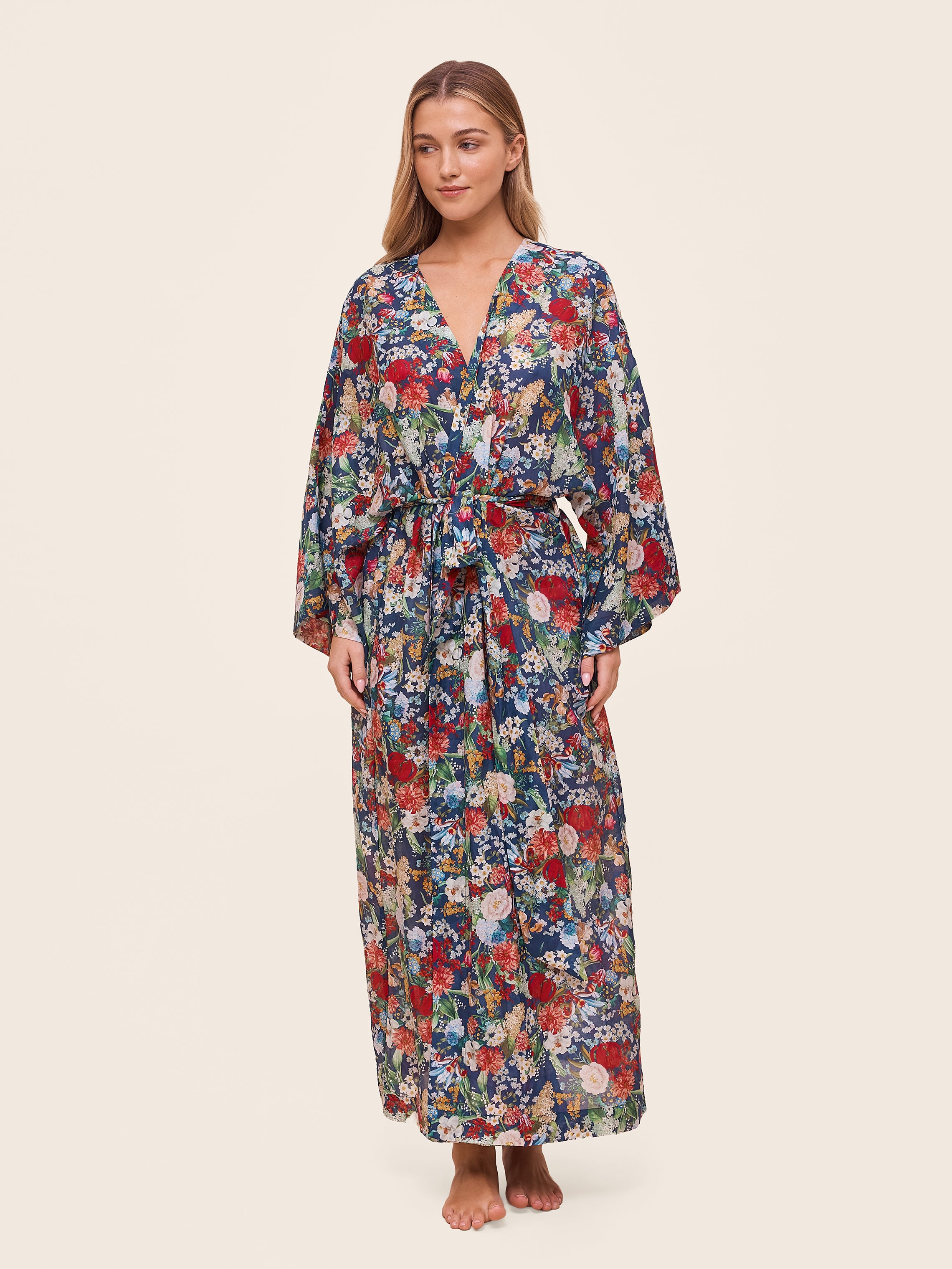 Holly Maxi Kimono Robe