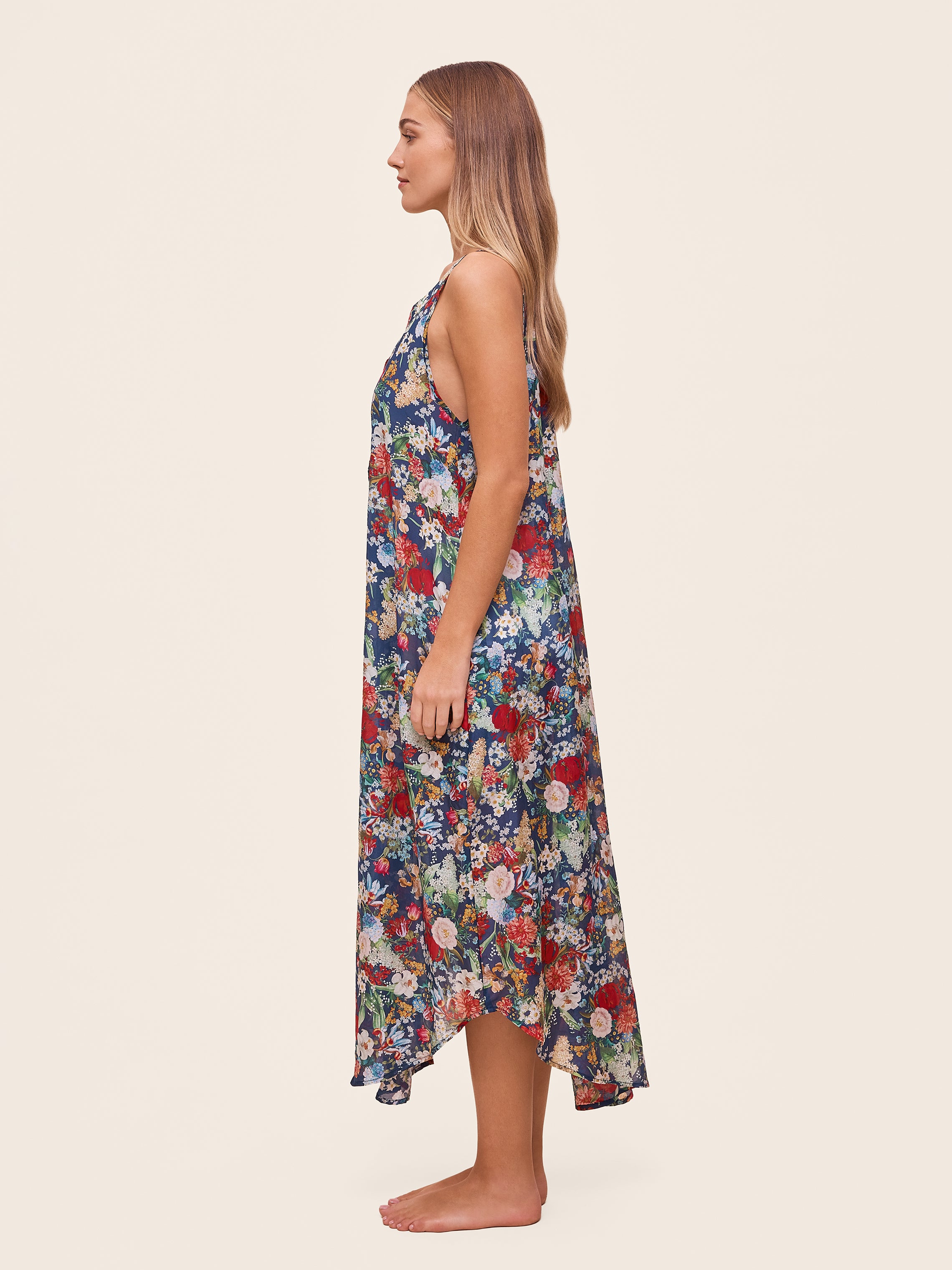 Holly Panel Front Maxi Nightgown