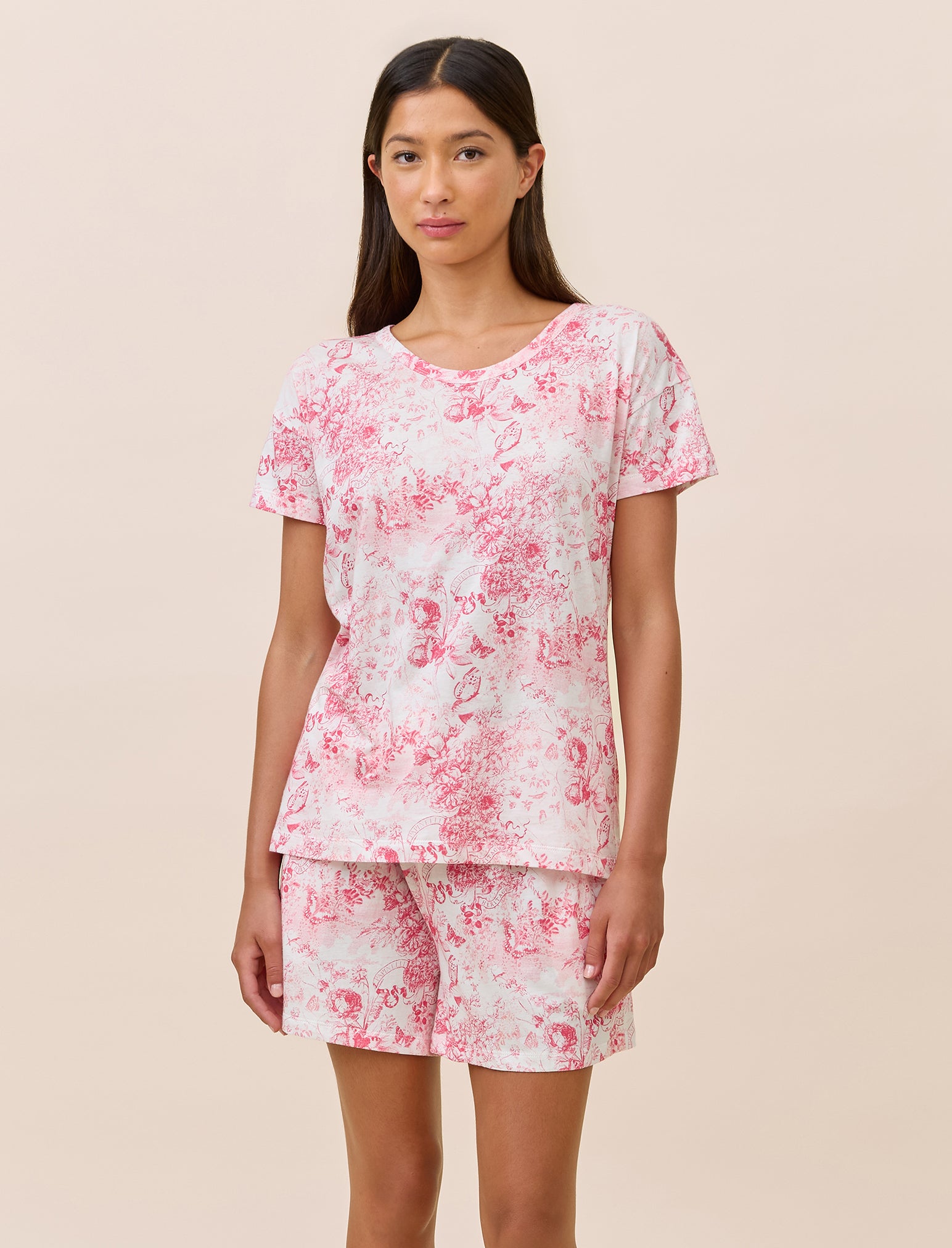 Jada Organic Cotton Knit Boxer PJ Set