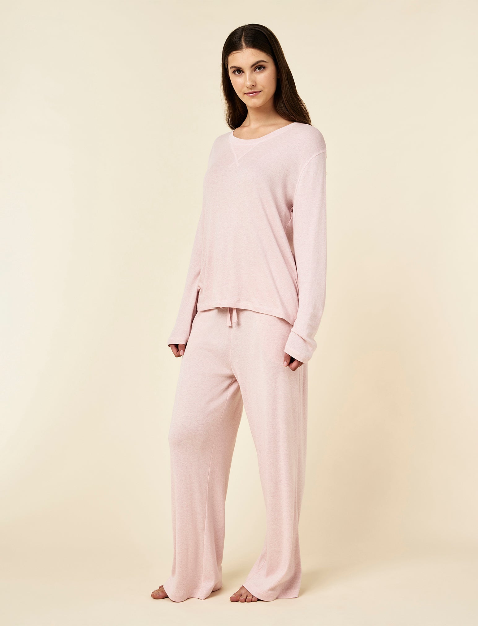 Pia Long Sleeve Top & Wide Leg Pant Set
