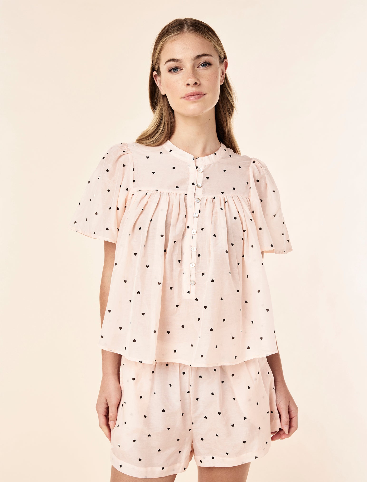 Hearts Gathered Boxer PJ Set