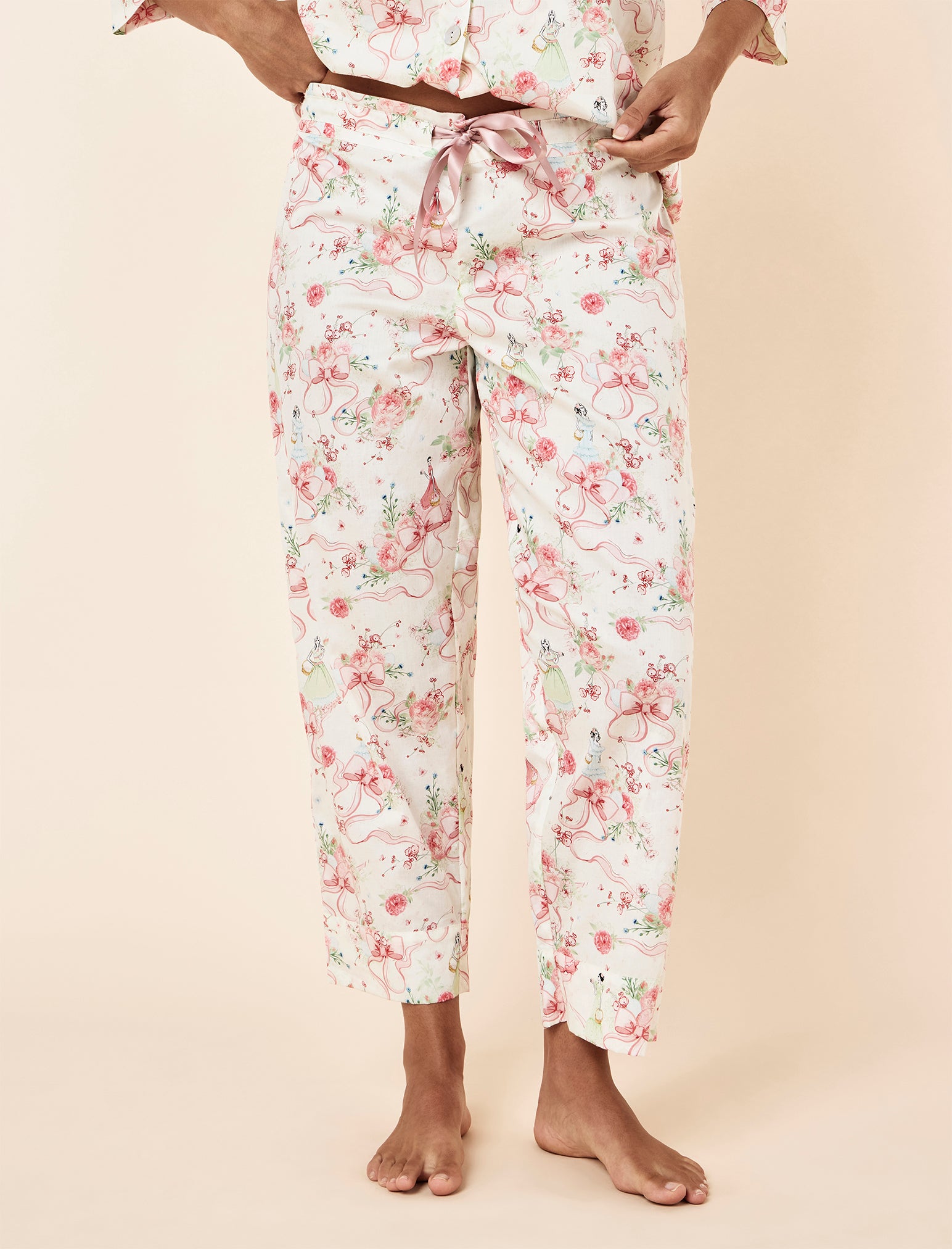 Bows in Bloom Crop PJ Set