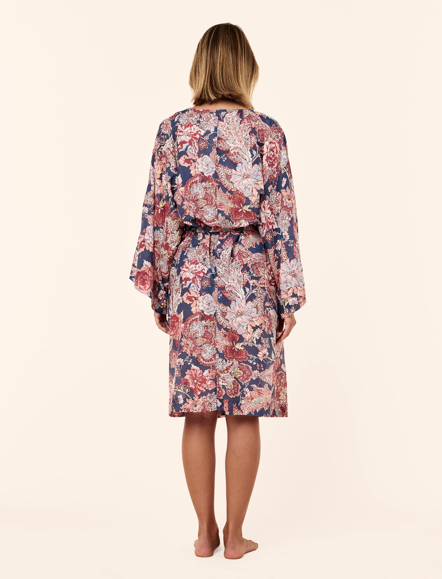 Ella Midi Kimono Robe