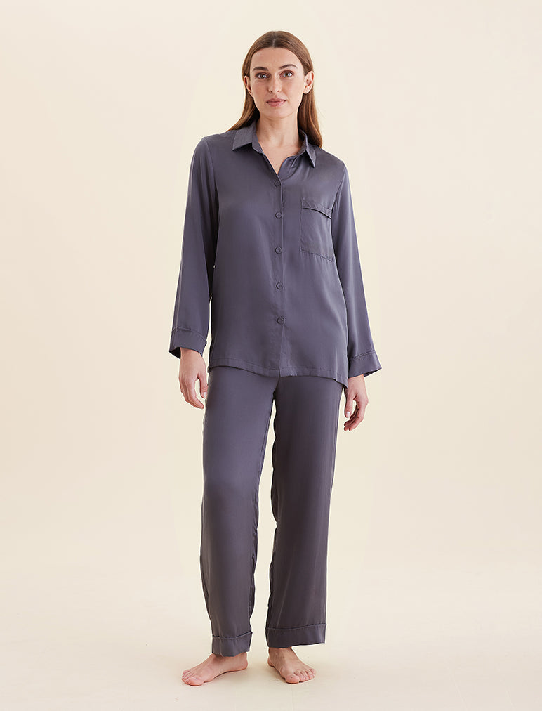 Audrey Washable Silk Full Length PJ