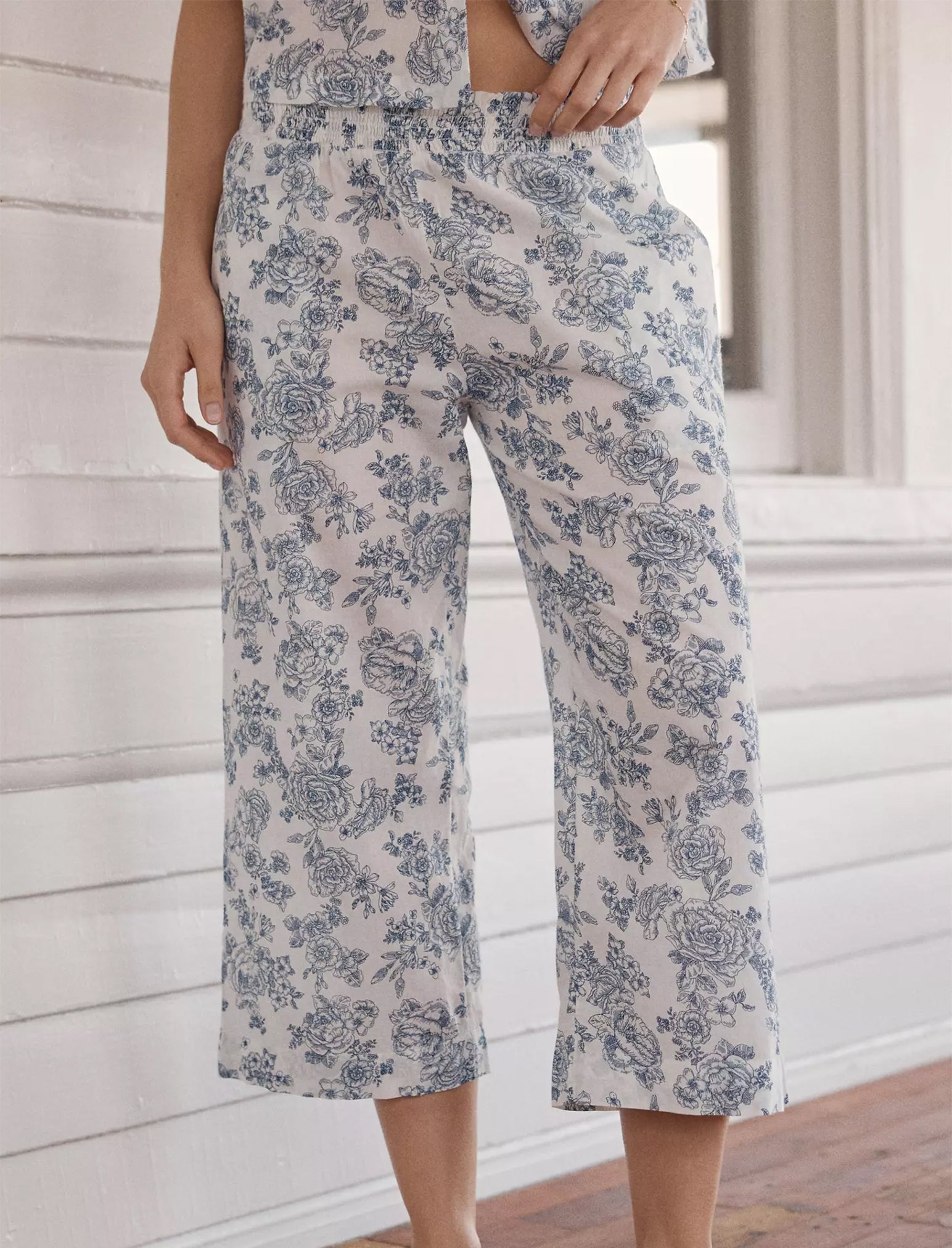 Nostalgia Crop PJ Set