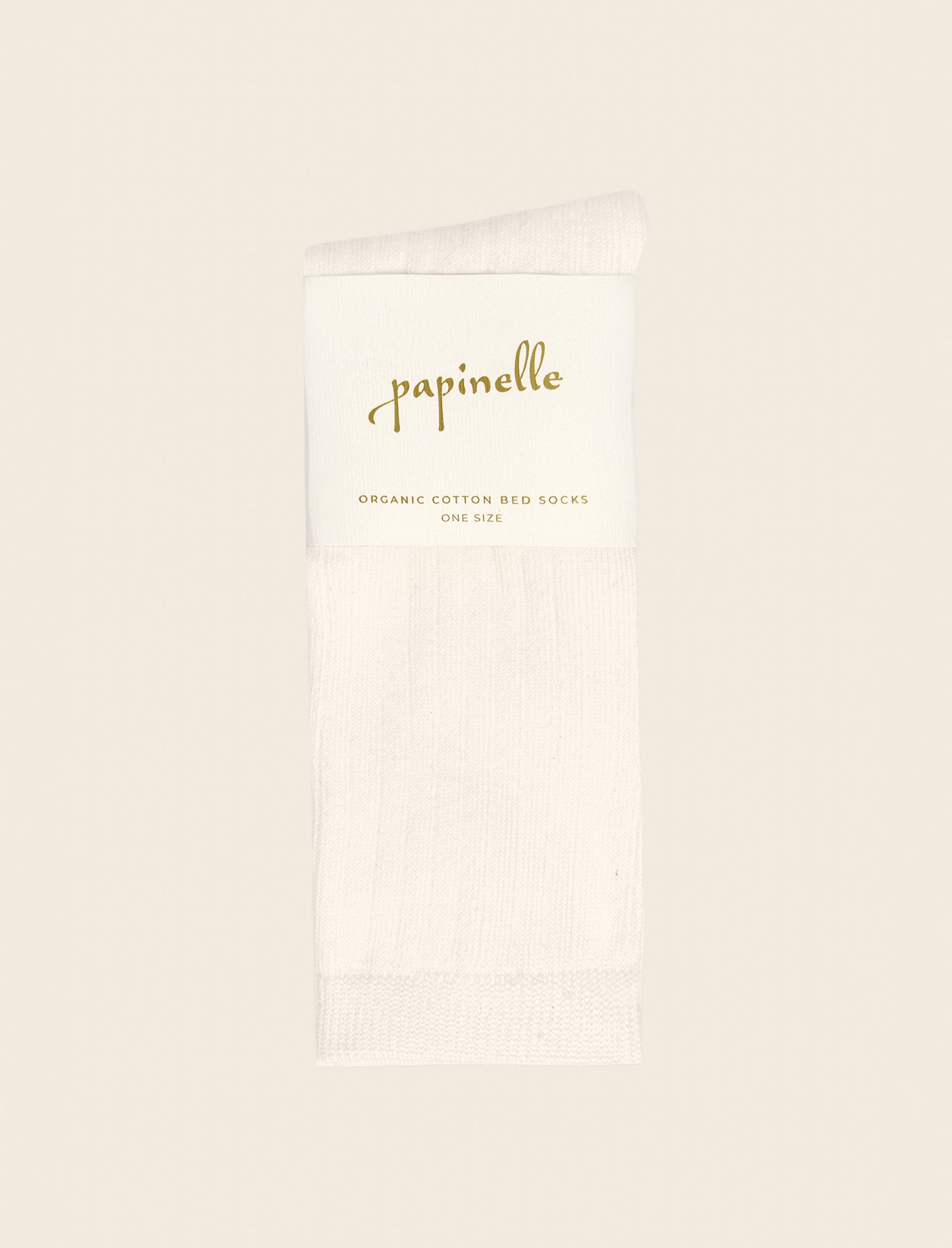 Organic Cotton Rib Socks