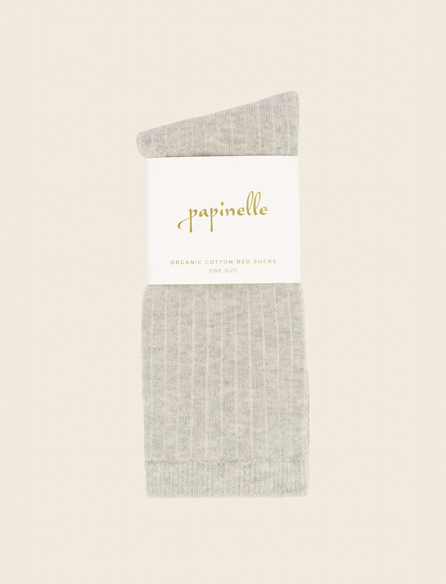 Organic Cotton Rib Socks