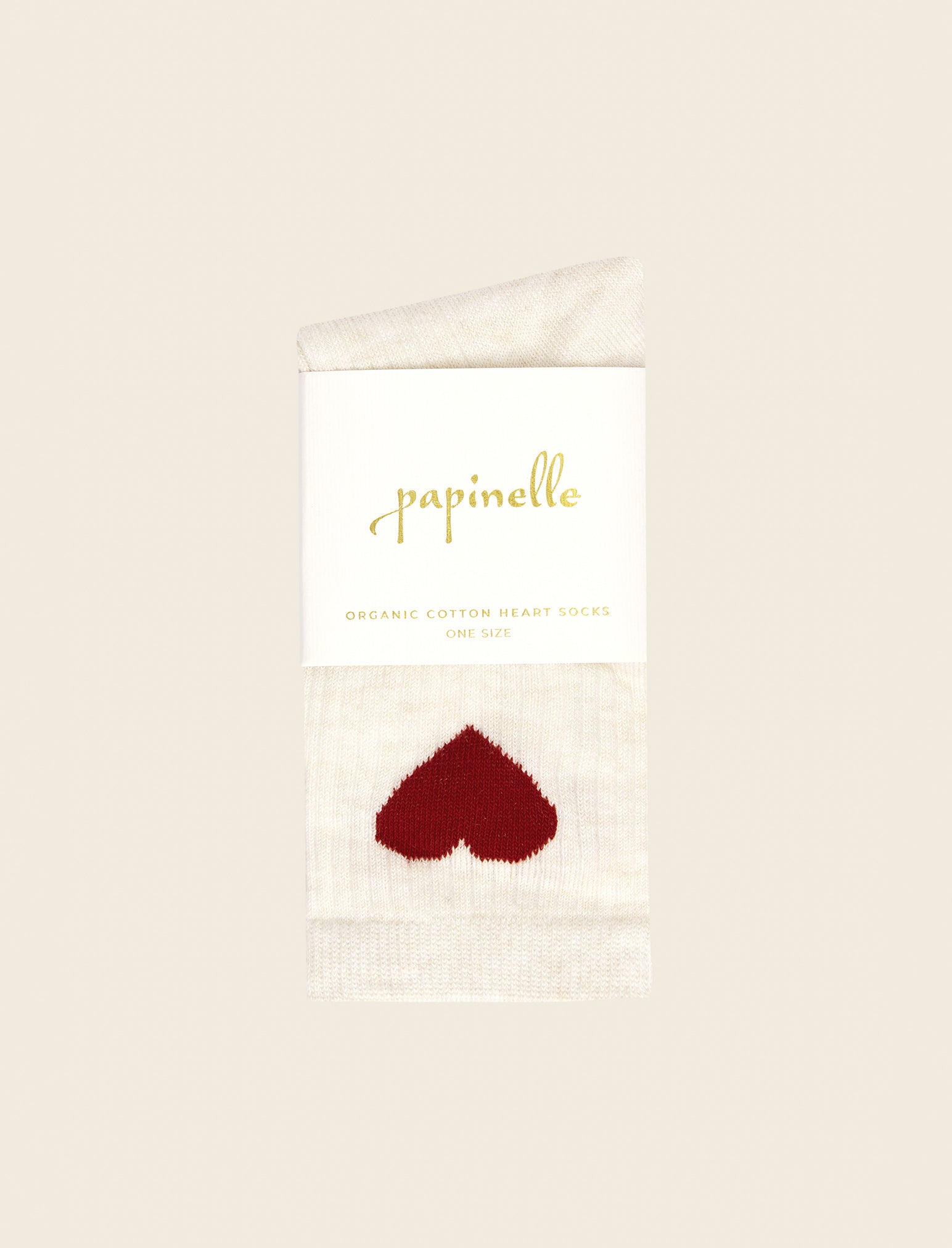 Heart Organic Cotton Socks