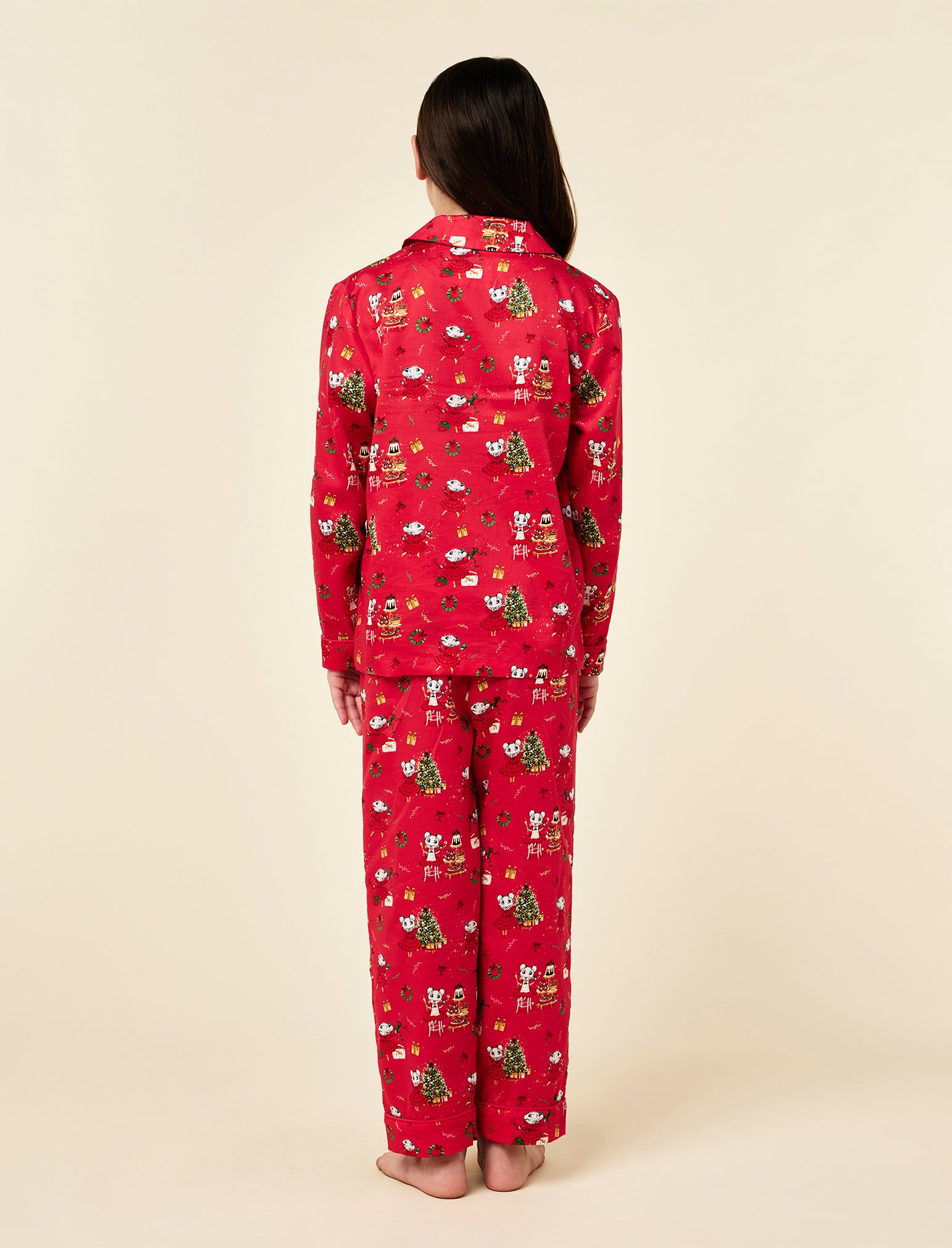 Claris The Mouse Kids Full Length PJ Set