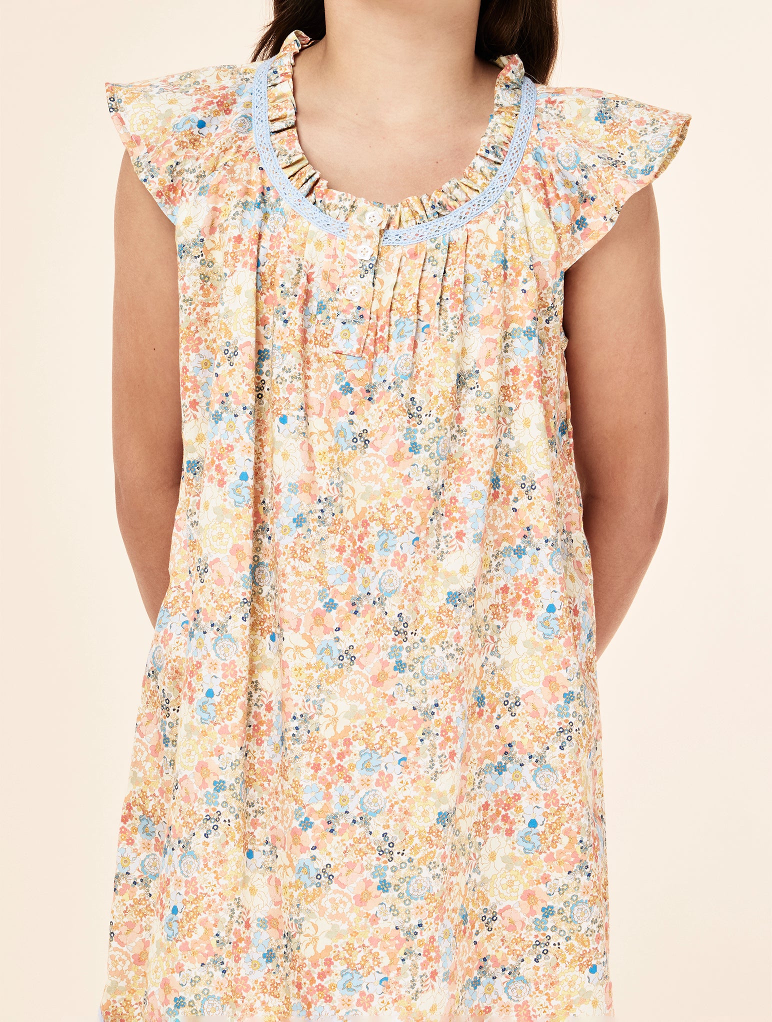Kids Carly Floral Nightgown