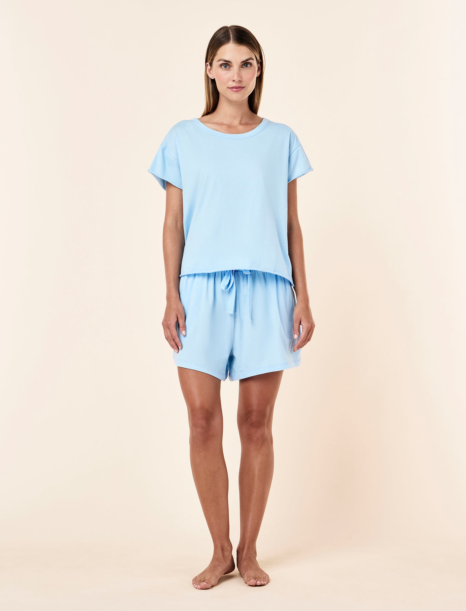 Jada Organic Cotton Boxy Tee & Boxer