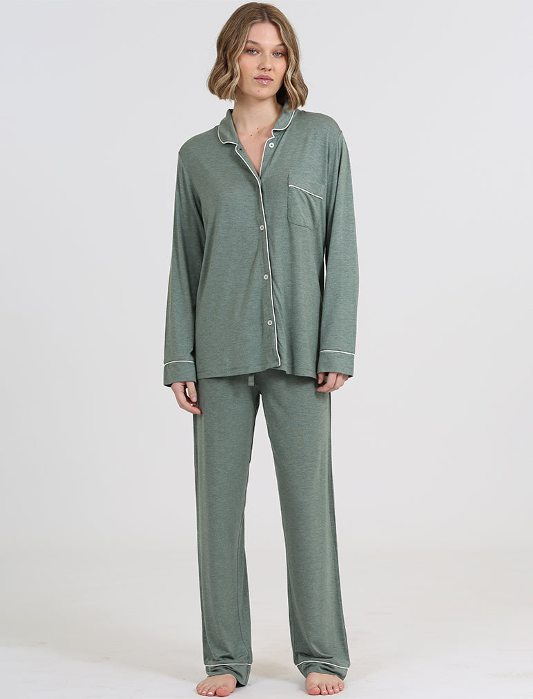 Kate Modal Soft Full Length PJ Set